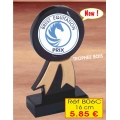 Trophée BOIS : Réf. BO6C - 16 cm